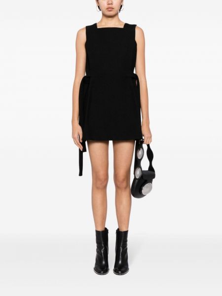 Mini kleita bez piedurknēm Louis Vuitton Pre-owned melns