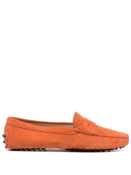 Kožne cipele Tod's narančasta