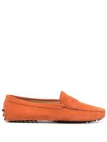 Oranžid naiste loafer-kingad