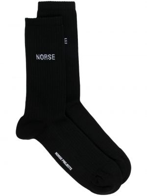 Чорапи Norse Projects черно