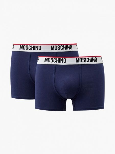 Трусы Moschino Underwear синие