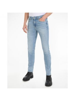 Pantalones slim fit de algodón Calvin Klein Jeans