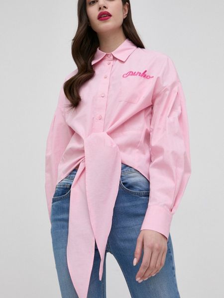 Рубашка с воротником классическая Pinko