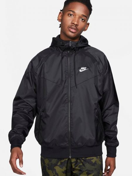 Куртка с капюшоном Nike черная