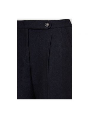 Pantalones chinos de lana Massimo Alba azul
