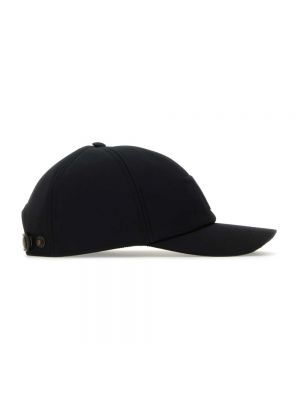 Gorra de algodón elegante Tom Ford negro