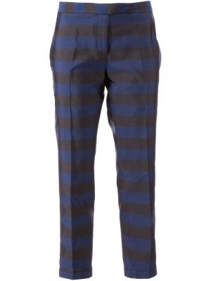Pantalon à rayures Thom Browne bleu