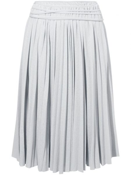 Plisovaná sukňa Proenza Schouler sivá