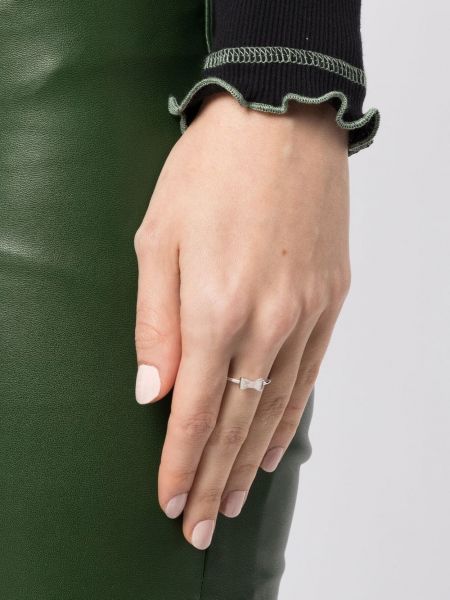 Prsten s mašlí Stolen Girlfriends Club stříbrný