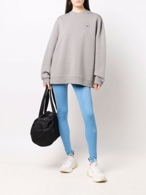 Sudadera con estampado Adidas By Stella Mccartney gris