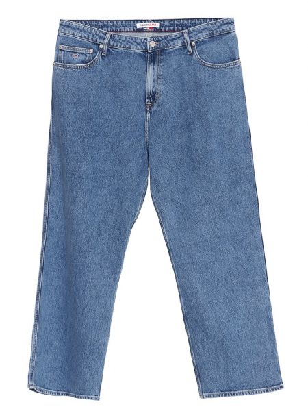 Proste jeansy Tommy Jeans Curve niebieskie