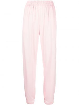 Sportovní kalhoty z lyocellu Styland růžové