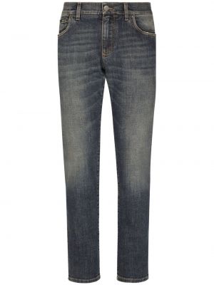 Skinny fit-jeans Dolce & Gabbana blå