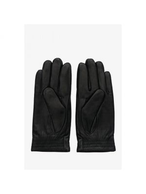 Шкіряні рукавички Estro чорні