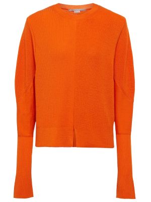 Vlněný svetr Stella Mccartney oranžový