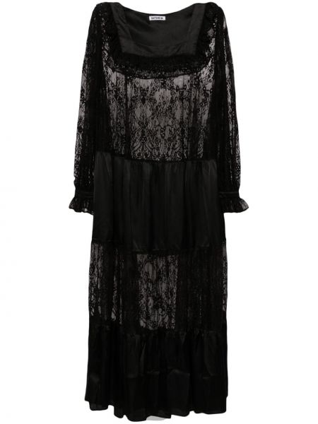 Dlouhé šaty Batsheva čierna
