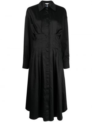 Plisuotas maksi suknelė Róhe juoda