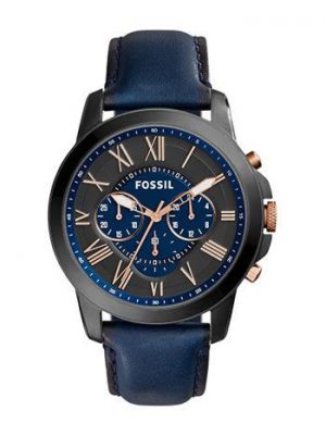 Niebieski zegarek Fossil