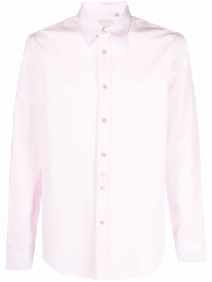 Bomull skjorte Paul Smith rosa