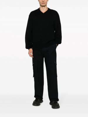 Pullover mit v-ausschnitt Represent schwarz