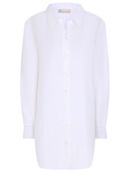 Рубашка Linen And Linens белая