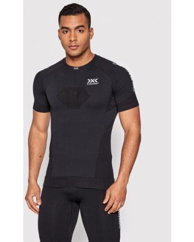 Slim fit priliehavé športové tričko X-bionic čierna