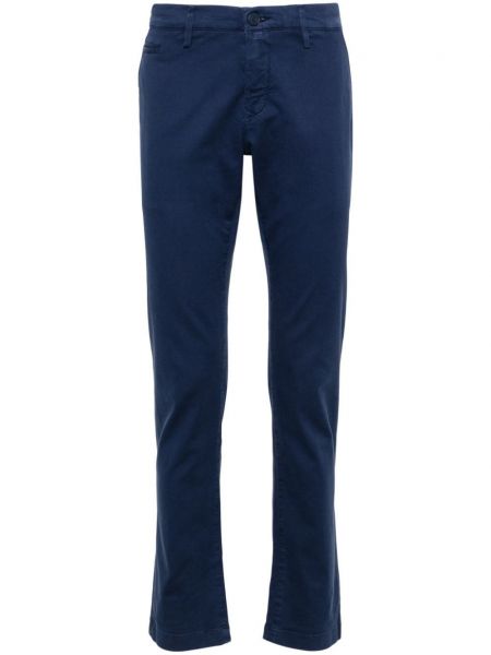 Παντελόνι chino με χαμηλή μέση Jacob Cohën μπλε