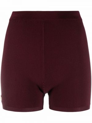 Pantalones cortos Saint Laurent rojo