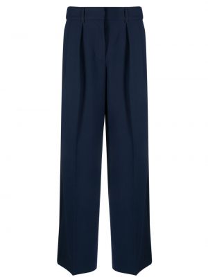 Pantalon plissé Remain bleu