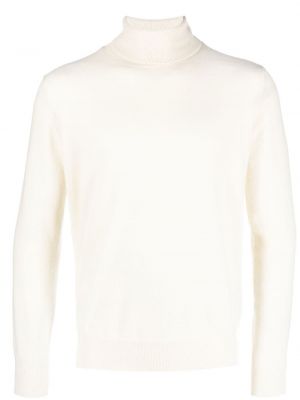 Кашмирен пуловер Moorer бяло