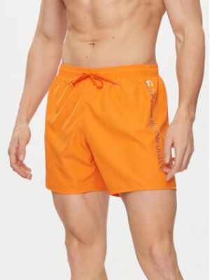 Shorts Ea7 Emporio Armani orange