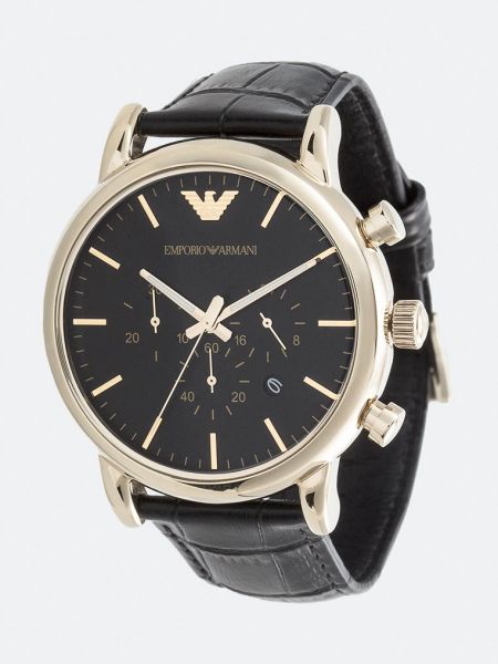 Zegarek Emporio Armani czarny