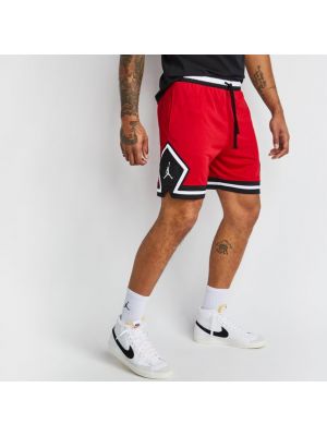 Shorts de sport Jordan rouge