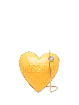Чанта за ръка със сърца Moschino