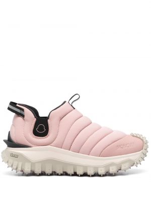 Slip on sneakers Moncler rózsaszín
