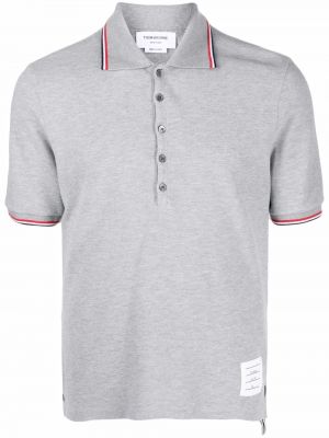 Poloshirt Thom Browne grå