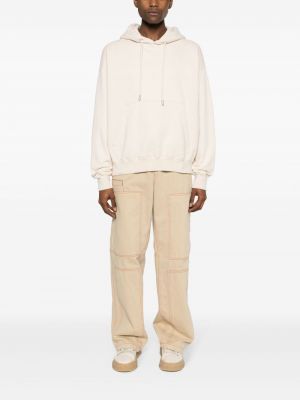 Medvilninis siuvinėtas džemperis su gobtuvu Off-white