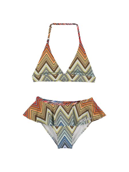 Jersey bikinit tytöille Missoni punainen