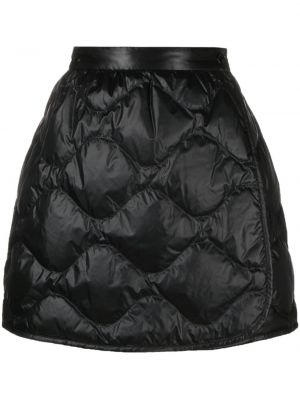Pikowana mini spódniczka Moncler czarna