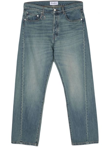 Straight jeans études blau