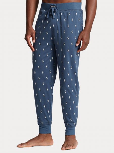 Pyžamo Polo Ralph Lauren modrá