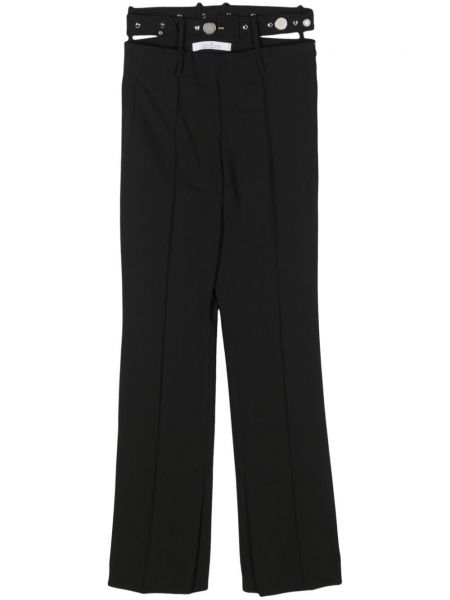 Pantalon évasé large Rokh noir