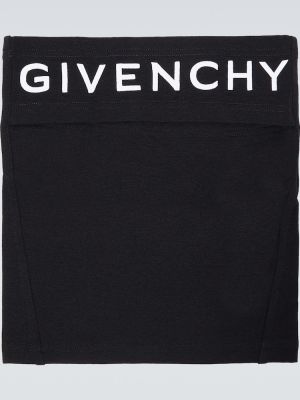 Czapka z kapturem z dżerseju Givenchy czarna