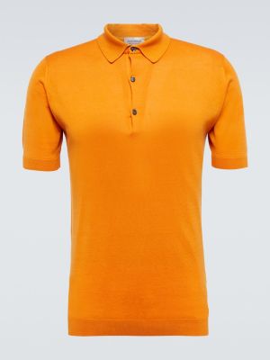 Pamut pólóing John Smedley narancsszínű
