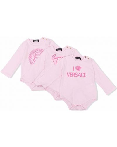 Body för tjejer Versace Kids rosa