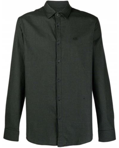 Camisa con bordado Armani Exchange negro