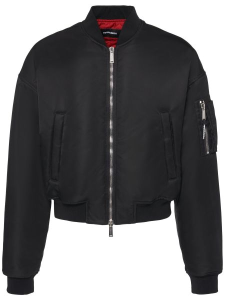 Dunjacka i nylon Dsquared2 svart