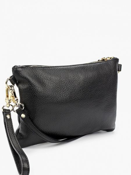 Кожаная сумка через плечо Tuscany Leather черная