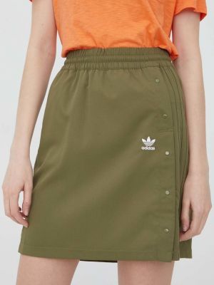 Mini suknja Adidas Originals zelena