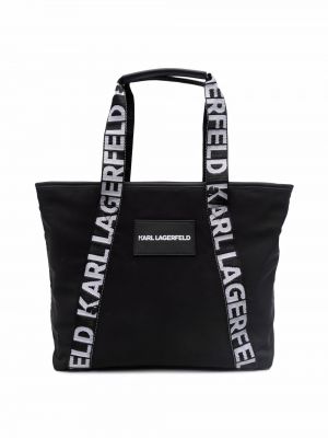 Shoppingbag for jenter Karl Lagerfeld Kids svart